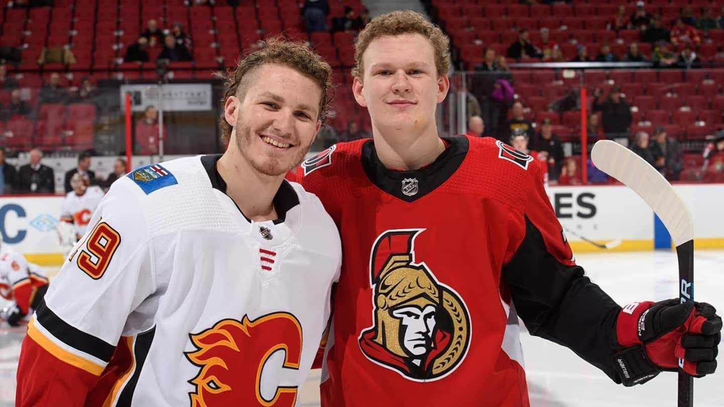 Tkachuk brothers: “our sister will try to skip school”