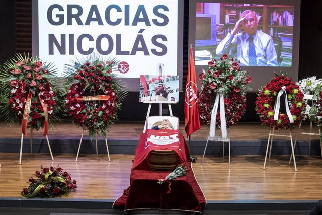 The former general secretary of UGT Nicolás Redondo will be buried today in the Civil Cemetery of La Almudena