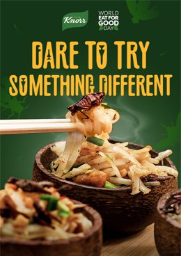 COMUNICADO: Dare to eat for good with Knorr this 'World Eat For Good Day'