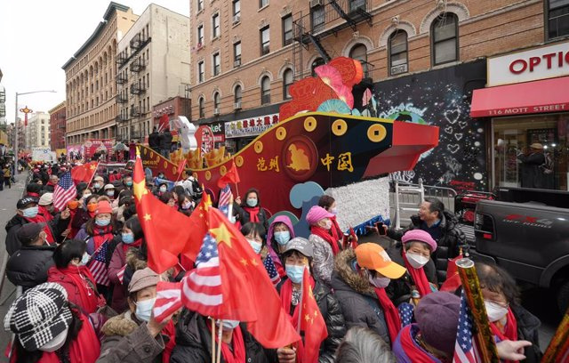 RELEASE: China's Cangzhou Debuts New York Lunar New Year Parade With Float