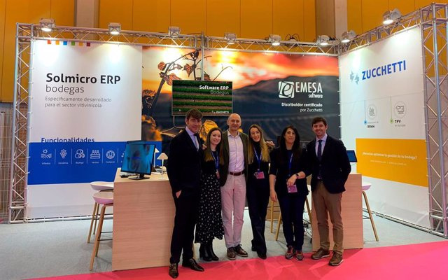 RELEASE: Zucchetti Spain shows its wine ERP solutions at the Enomaq 2023 fair