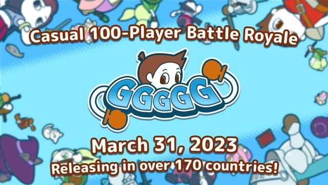 RELEASE: Casual 100-Player Battle Royale Game GGGGG Launches in Over 170 Countries on March 31