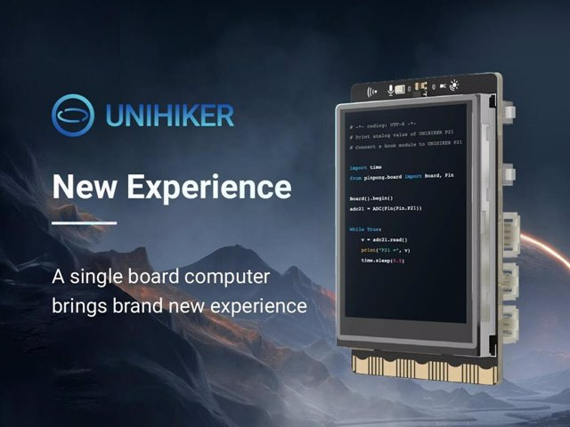 RELEASE: DFRobot launches UNIHIKER, a single-board computer that brings a whole new experience