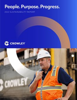 RELEASE: Crowley's Second Annual Sustainability Report Details Progress on Environmental Strategy