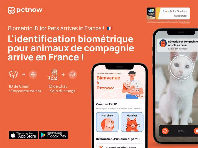 RELEASE: Petnow: AI-powered biometric pet identification arrives in France