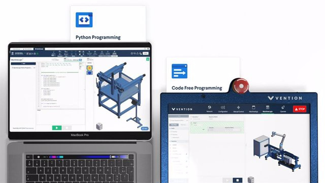 RELEASE: Vention opens its cloud platform to Python programmers