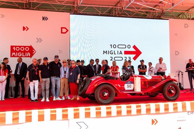 RELEASE: 1000 Miglia 2023, Andrea Vesco sets the record for victories