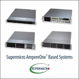 RELEASE: Supermicro Adds 192-Core ARM CPU-Based Low-Power Servers to Its Server Lineup