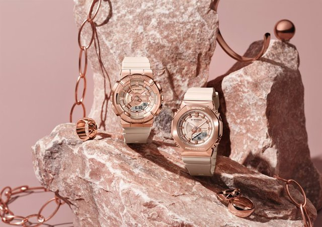 RELEASE: Casio to Launch the G-SHOCK Compact in a Beautiful Pink and Gold Shimmer