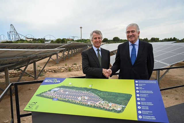 ANNOUNCEMENT: PortAventura World inaugurates PortAventura Solar, the largest photovoltaic plant in a tourist complex in Spain