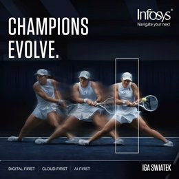 COMUNICADO: Infosys Welcomes Tennis World No.1 Iga Świątek as Global Brand Ambassador to Promote Infosys' Digital Innovation and Ins