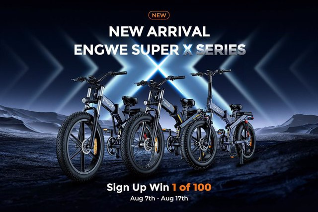 RELEASE: ENGWE Introduces X-Series: Next-Generation E-Bikes For Unmatched Adventures