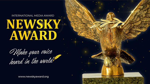 RELEASE: International Media Award - "Newsky Award" will be held in Kazakhstan. Applications are open