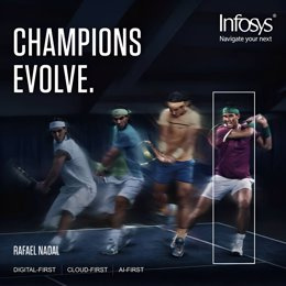 COMUNICADO: Infosys Onboards Tennis Icon Rafael Nadal as Ambassador for the Brand and Infosys' Digital Innovation