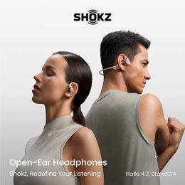 RELEASE: Shokz shows off its revolutionary range of open-back headphones at IFA 2023, including the newly launched OpenFit