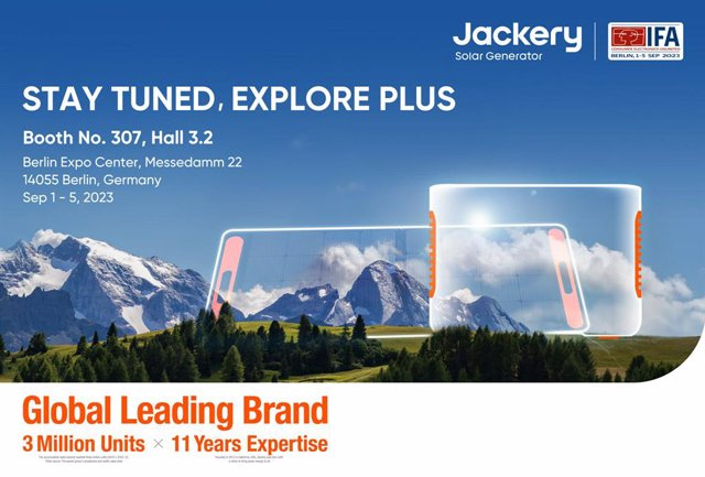 RELEASE: Jackery will present the latest flagship product at IFA Berlin 2023