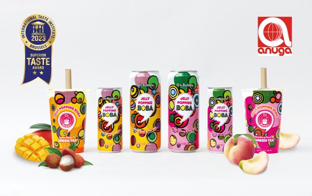 RELEASE: European sensation: O's Bubble, from Orbitel, presents ready-to-drink Jelly Popping Boba