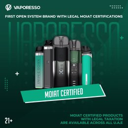 RELEASE: VAPORESSO achieves milestone with MoIAT certification for 11 vaping products in the United Arab Emirates