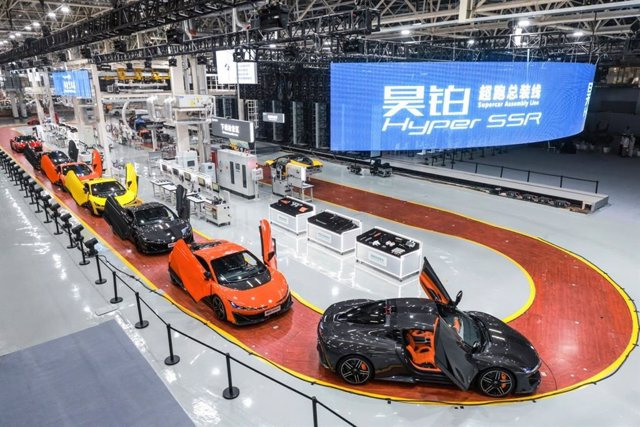 STATEMENT: The Chinese automobile industry has moved ahead of supercars