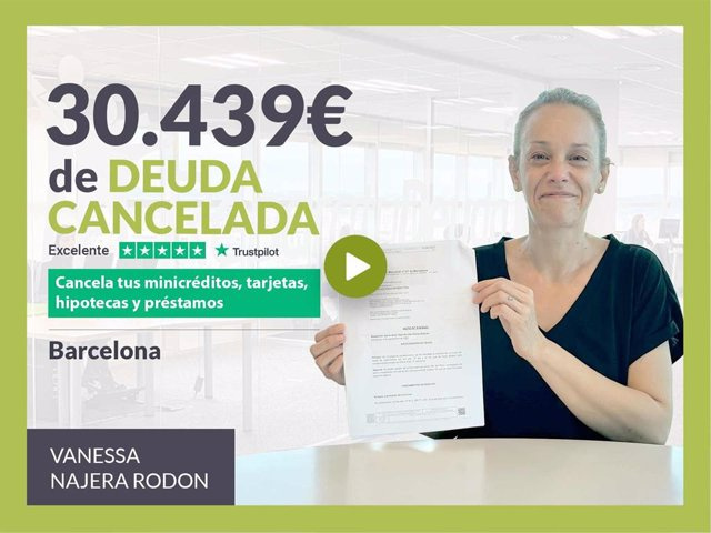 STATEMENT: Repair your Debt Lawyers cancels €30,439 in Barcelona (Catalunya) with the Second Chance Law