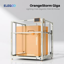 RELEASE: ELEGOO presents OrangeStorm Giga, a revolutionary innovation in 3D printing on Kickstarter
