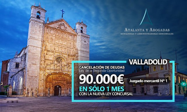 STATEMENT: Atalanta y Abogadas cancels 90,000 euros in 1 month in the Commercial Court number 1 of Valladolid