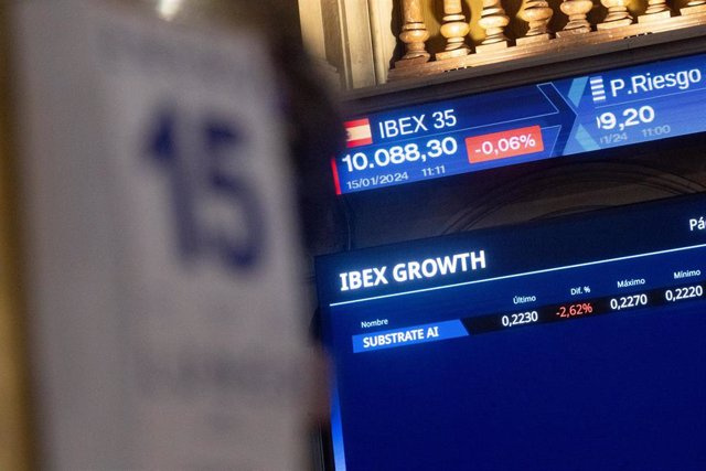 The Ibex 35 is trading flat at midday below 10,100 points after Grifols erases the increases