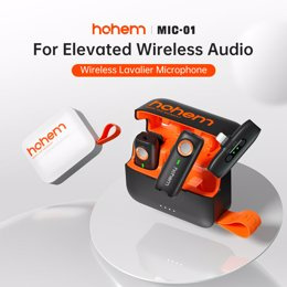 RELEASE: Hohem will launch the first Mic-01 wireless microphone at CES 2024