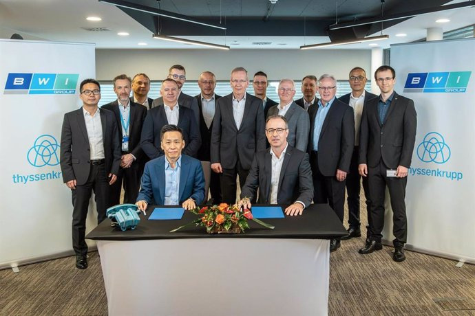 RELEASE: BWI Group and thyssenkrupp Steering partner at EMB to lead global chassis-by-wire technology