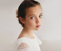 The children's firm Amaya presents this Friday in Seville, together with Jardilín, its new Communion collection