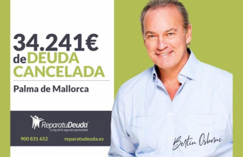 STATEMENT: Repara tu Deuda Abogados cancels €34,241 in Palma de Mallorca (Baleares) with the Second Chance Law