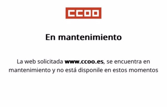 CCOO suffers a computer attack on its entire network
