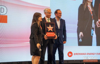Iberdrola receives the award for best energy storage promoter