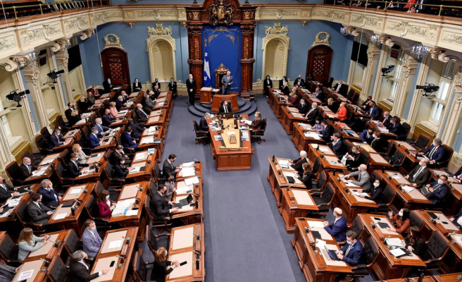 Parliamentary session reports: end-of-class atmosphere in Quebec