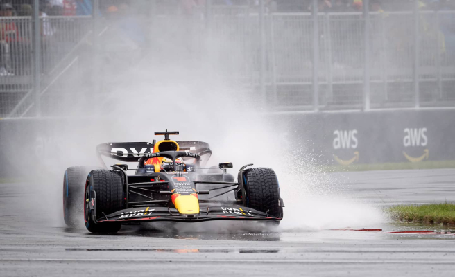 Canadian Grand Prix: Verstappen makes rain and shine...