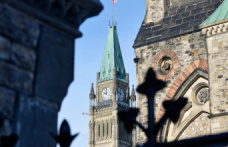 Parliament Hill: a driver tried to break into an entrance gate