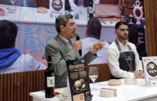 STATEMENT: The D.O.P Torta del Casar attends the Gourmets Hall to promote the cheese to professional attendees