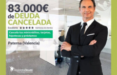 STATEMENT: Repair your Debt Lawyers cancels €83,000 in Paterna (Valencia) with the Second Chance Law