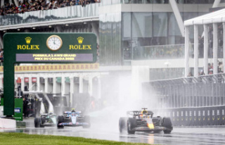 Grand Prix in Montreal: it was also raining in the...