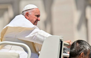 The pope, suffering from the knee, postpones several...