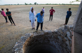 A deaf-mute child stuck in a well for four days in...
