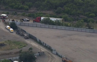 At least 20 migrants found dead in heavy truck in...