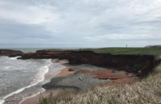 Erosion: the Magdalen Islands have lost more than...