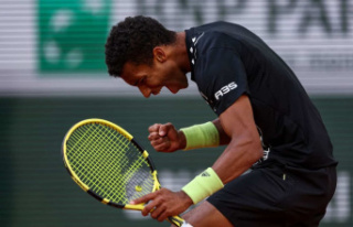 Félix Auger-Aliassime in the semi-finals in the Netherlands