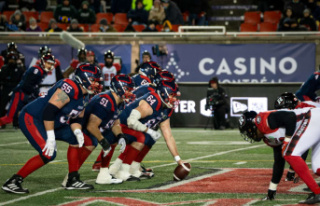 Alouettes: Sean Jamieson on the sidelines, David Brown...