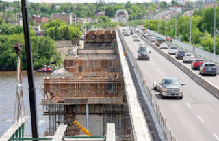 Montreal: the Pie-IX bridge closed during weekends...