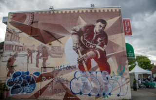A mural by Maurice Richard will be restored