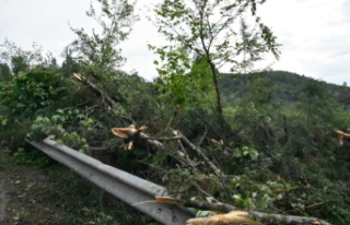 Three tornadoes hit Saint-Adolphe-d'Howard last...