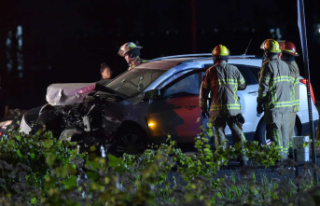 [PHOTOS] Four injured in collision in Laval