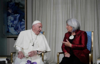 Governor General confesses to Pope Francis that she...